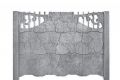 Betónový plot STYROBUD - vzor J/II/II jednostranný Betónová doska 200x50cm /rovná/-vzor II