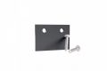 Stĺpiky, lišty a príslušenstvo Záslepka hliníková na F profil 35x25mm antracit