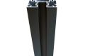 Stĺpiky, lišty a príslušenstvo Hliníkový stĺpik 70x70mm, 2500mm, antracit