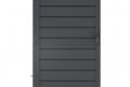 Bránky jednokrídlové Bránka 1kr. Oceľová SAN 900x1800mm,Ľavá, Grafitová sivá