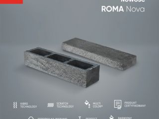 Modulové betónové oplotenie ROMA Nova