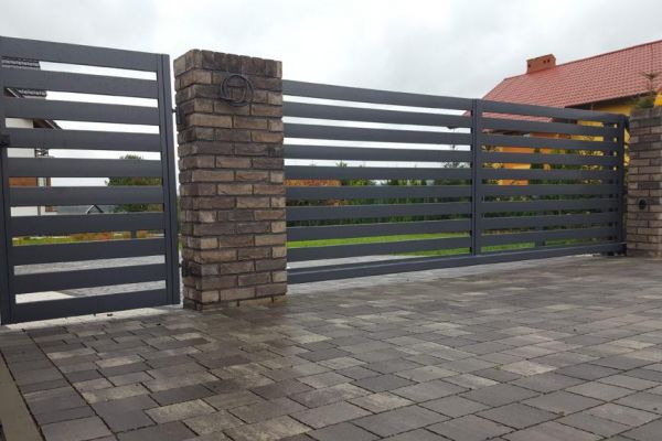 Moderné kované ploty