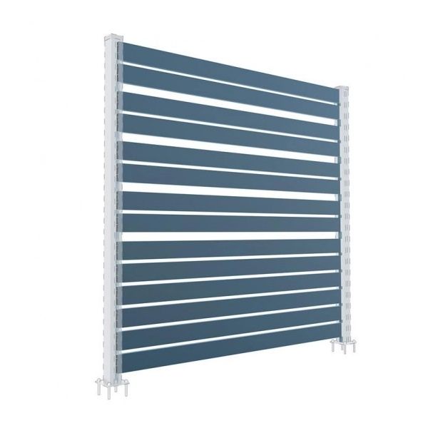 Modulárne Hliníkové oplotenie 925mm MIA 50-A. Výplň výška 1850 mm x dlžka 2000 mm.